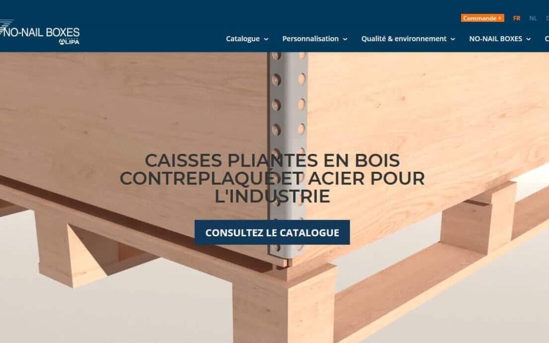 NOUVEAU site internet pour NO-NAIL BOXES !