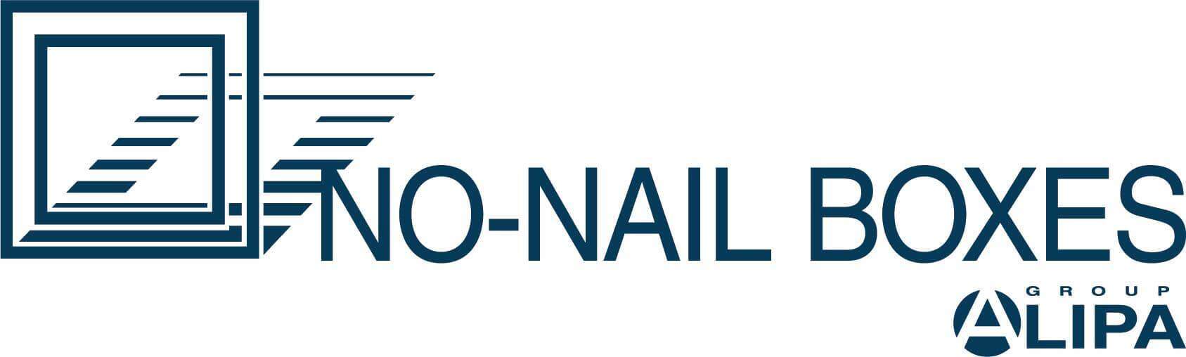 No-Nail Boxes logo print version